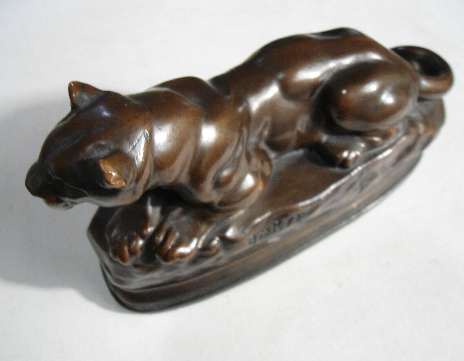 Antoine-Louis Barye Panther | Reproduction | Early 1900's | Bronze Overlay