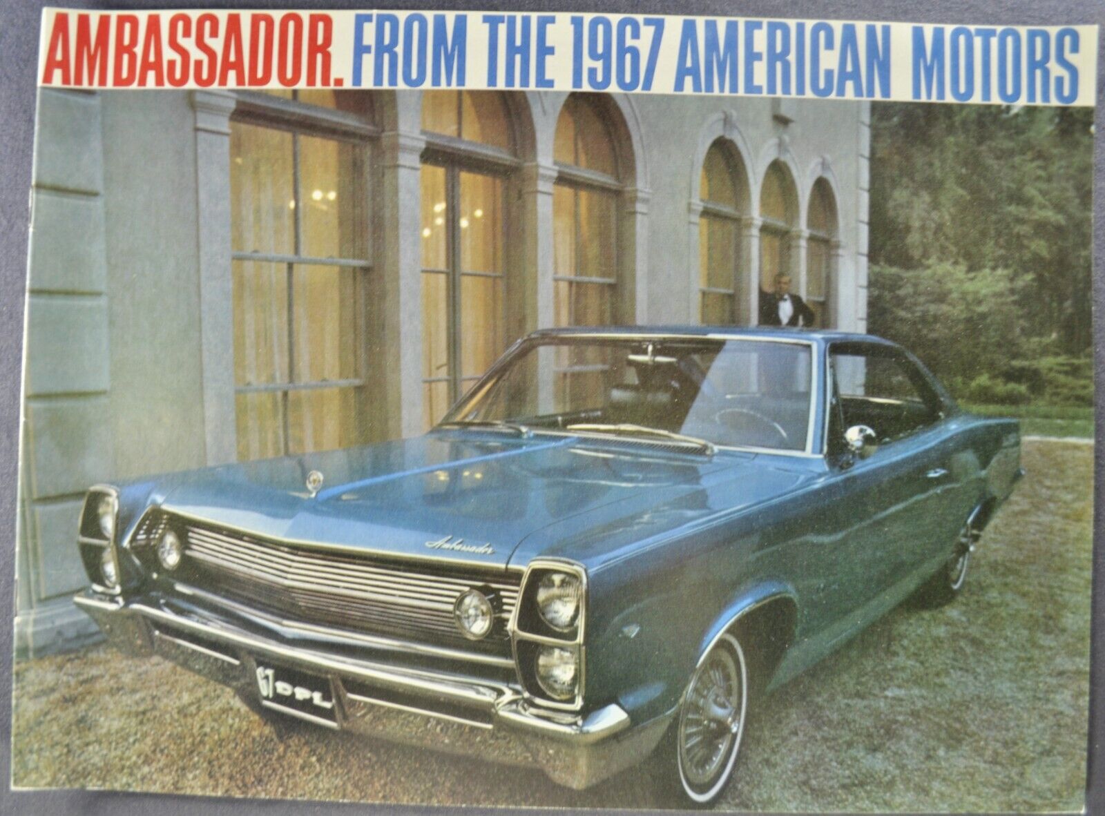 1967 AMC Ambassador Marlin Brochure DPL Sedan 880 990 Wagon Excellent Original