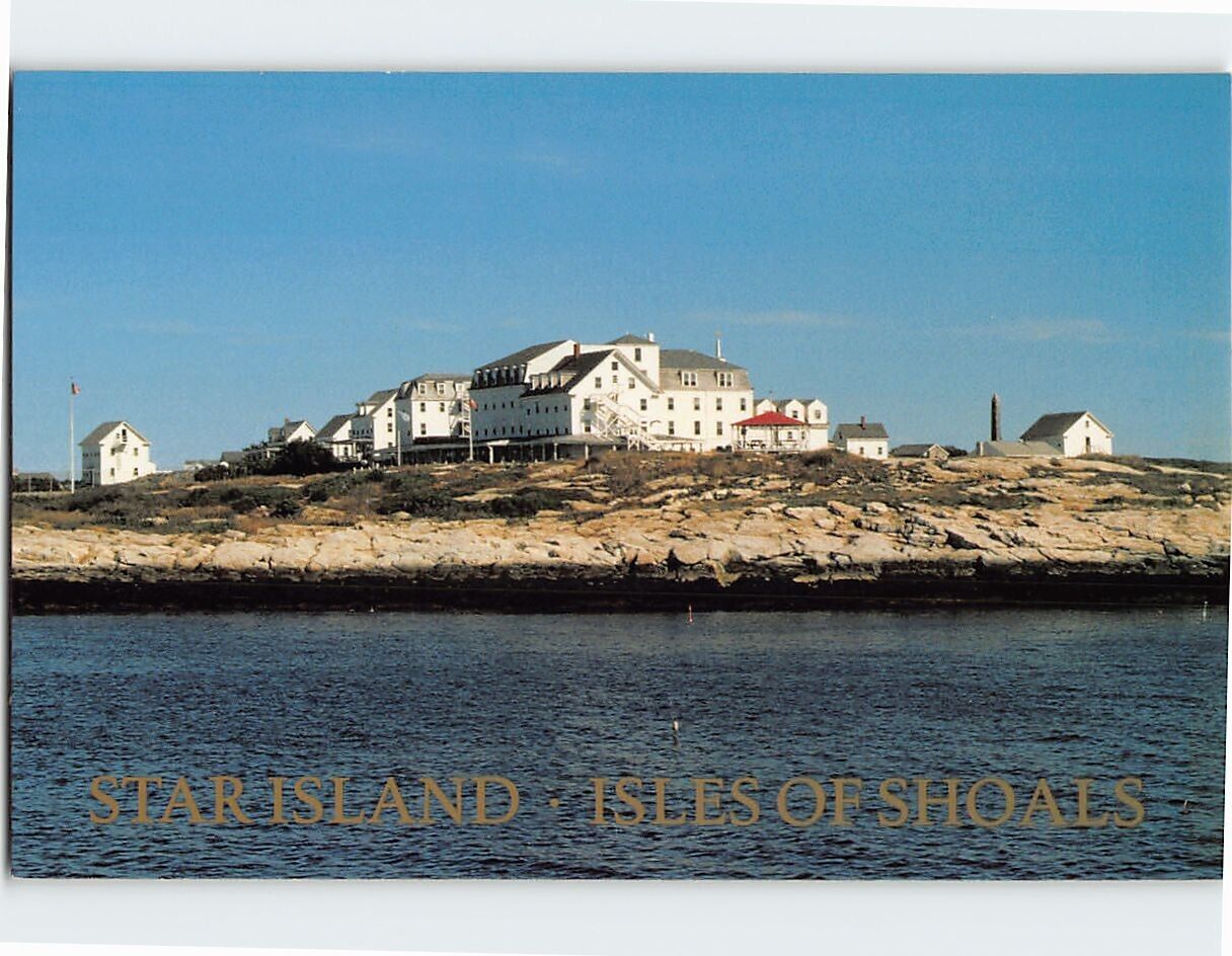 Postcard Star Island Isles of Shoals New Hampshire USA