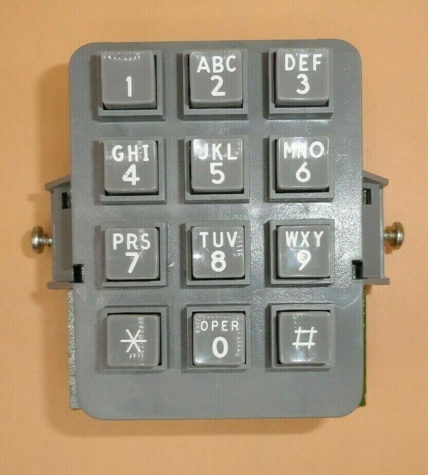 Push Button Telephone Keypad New/NOS