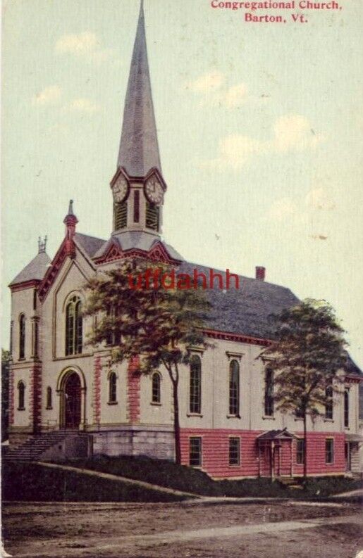 CONGREGATIONAL CHURCH BARTON, VT