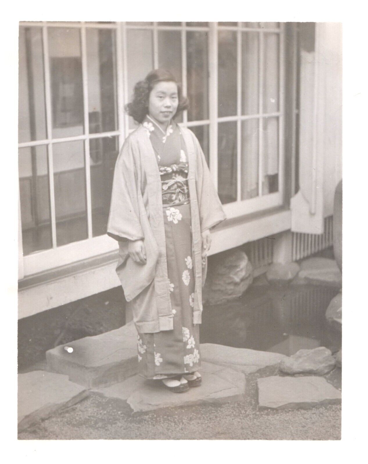CHUYAKO,BEAUTIFUL JAPANESE GIRL,GHQ PHOTO,TOKYO,1948.VTG 5\