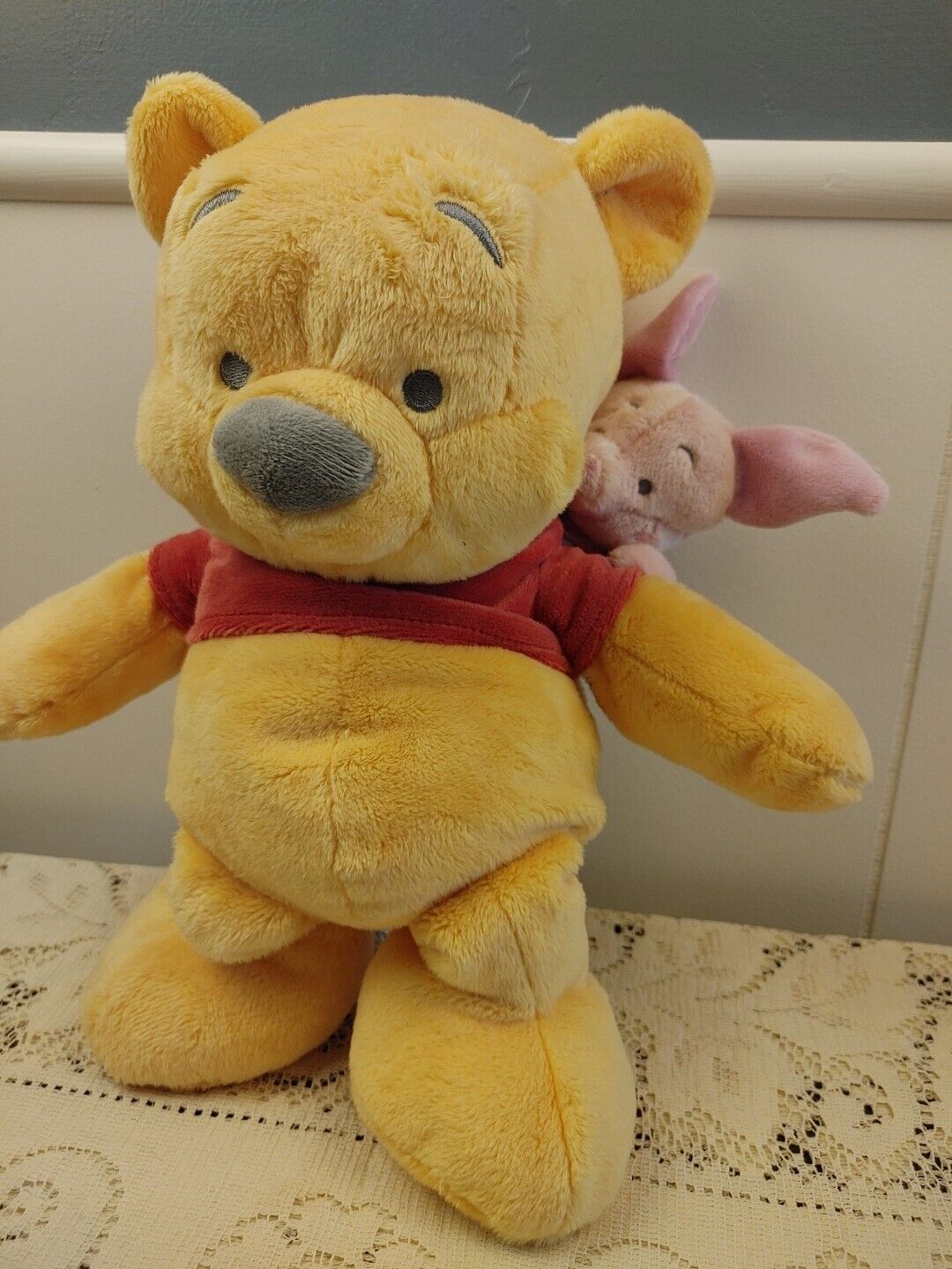 Disney Parks Winnie the Pooh and Piglet Plush 16 Inch NWT