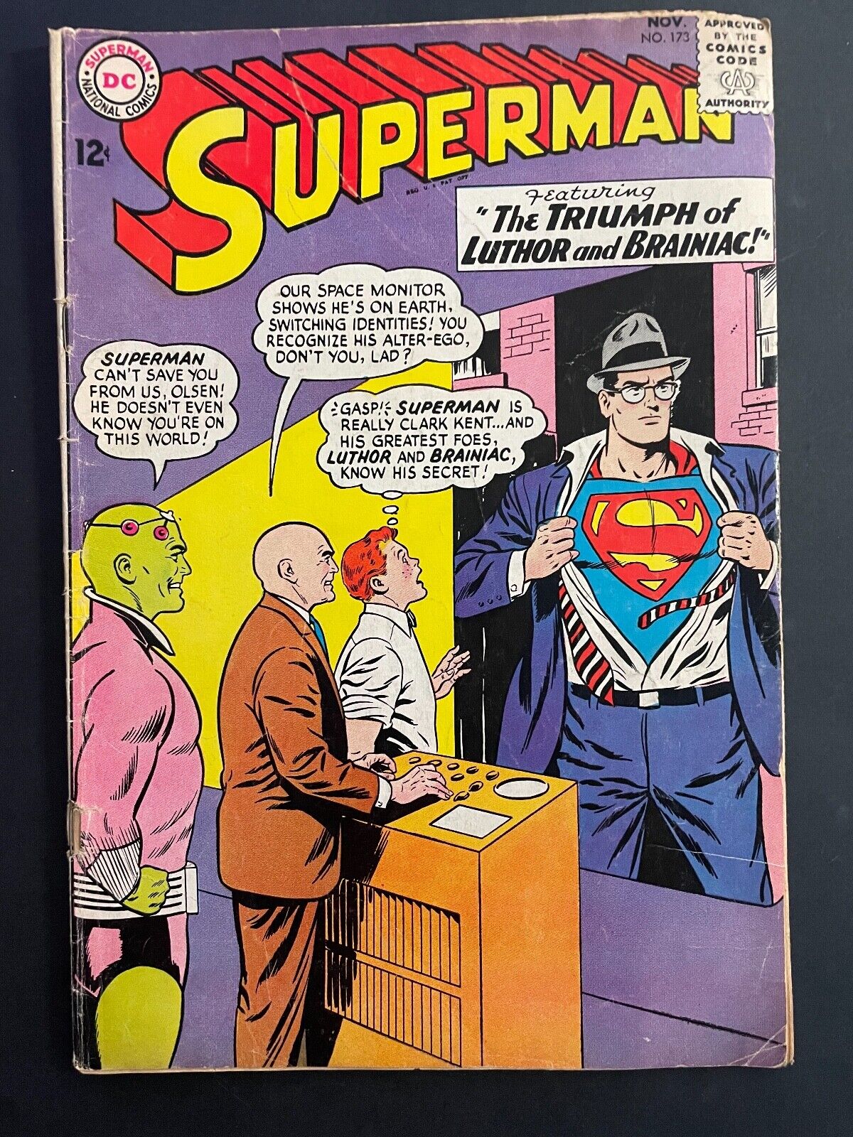 Superman #173 - DC Comics 1964 Lex Luthor