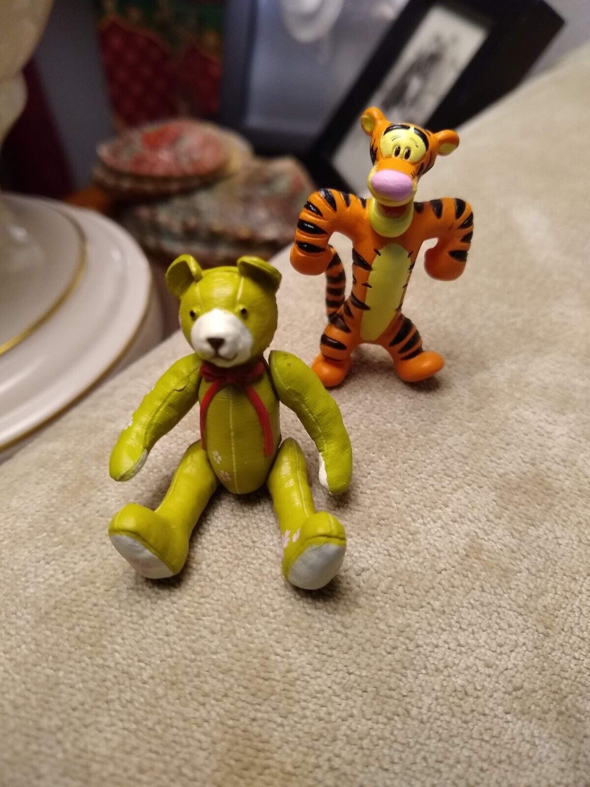 Re-Ment Disney Winnie The Pooh Tigger Plus Teddy Bear Miniature RARE  NEW