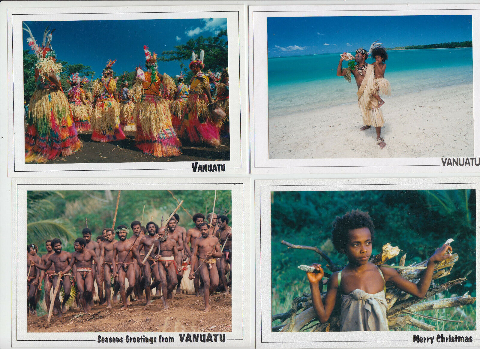 VANUATU NEW HEBRIDES PACIFIC ISLANDS 22 MODERN Postcards (L2722)