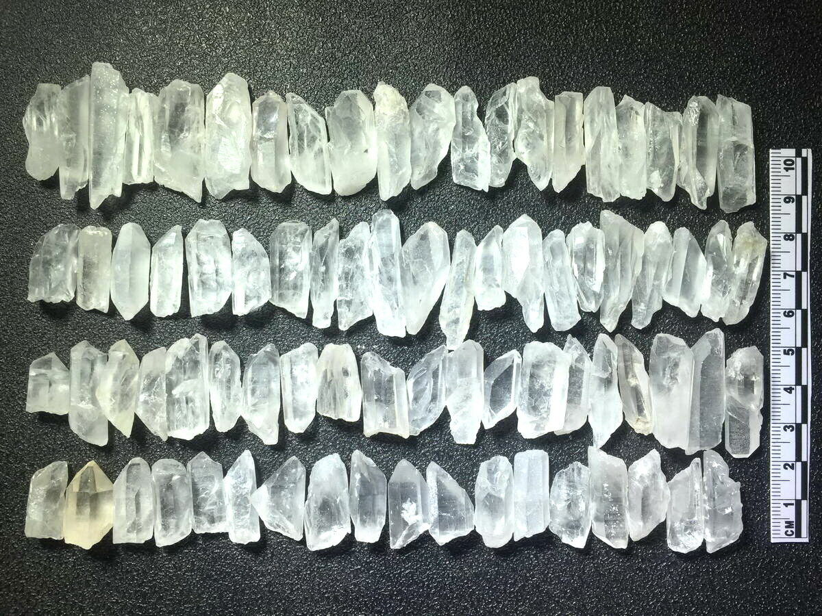 1/2 Lb Natural Quartz Crystal Shards Collection Points Broken Wands