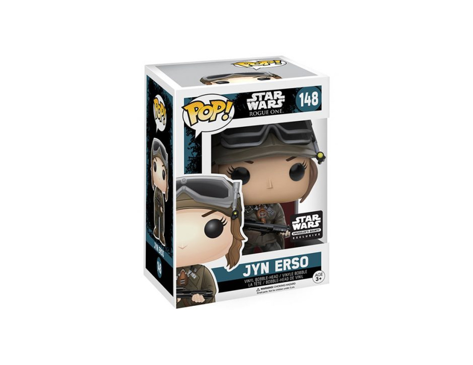 Funko POP Star Wars - Rogue One - Jyn Erso #148 with Soft Protector (B15)