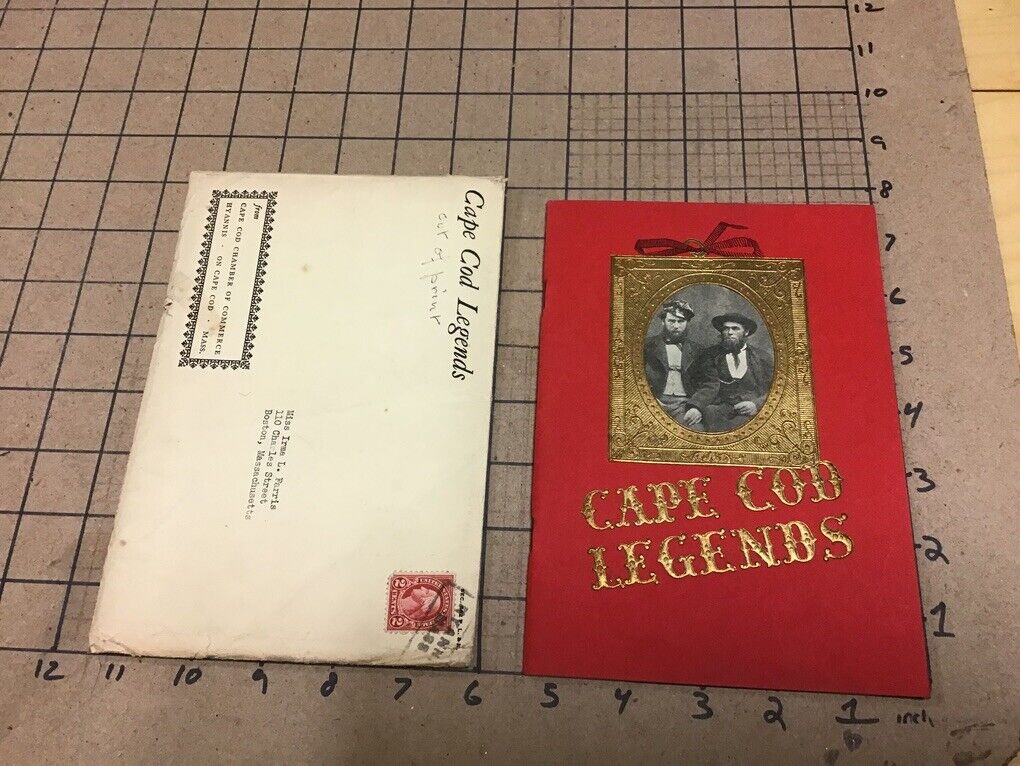 Vintage original -- 1935 -- CAPE COD LEGENDS in envelope -- RARE