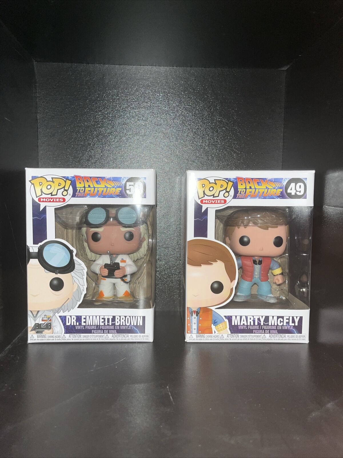 Back to the Future - Marty McFly #49 Dr Emmett Brown #50 (CHECK DESCRIPTION)