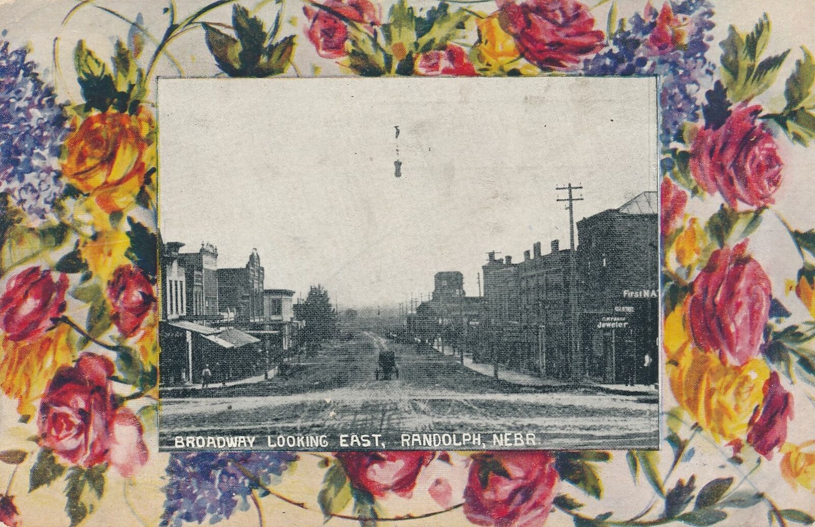 RANDOLPH NE - Broadway Looking East - 1911