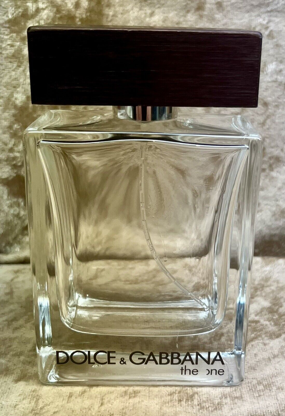 Dolce@Gabbana The  One For Men Eau De Parfum Empty No Perfume  Bottle 3.3 Fl. Oz