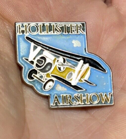 VTG Hollister Airshow CA California Aeronautical University Showcase Lapel Pin
