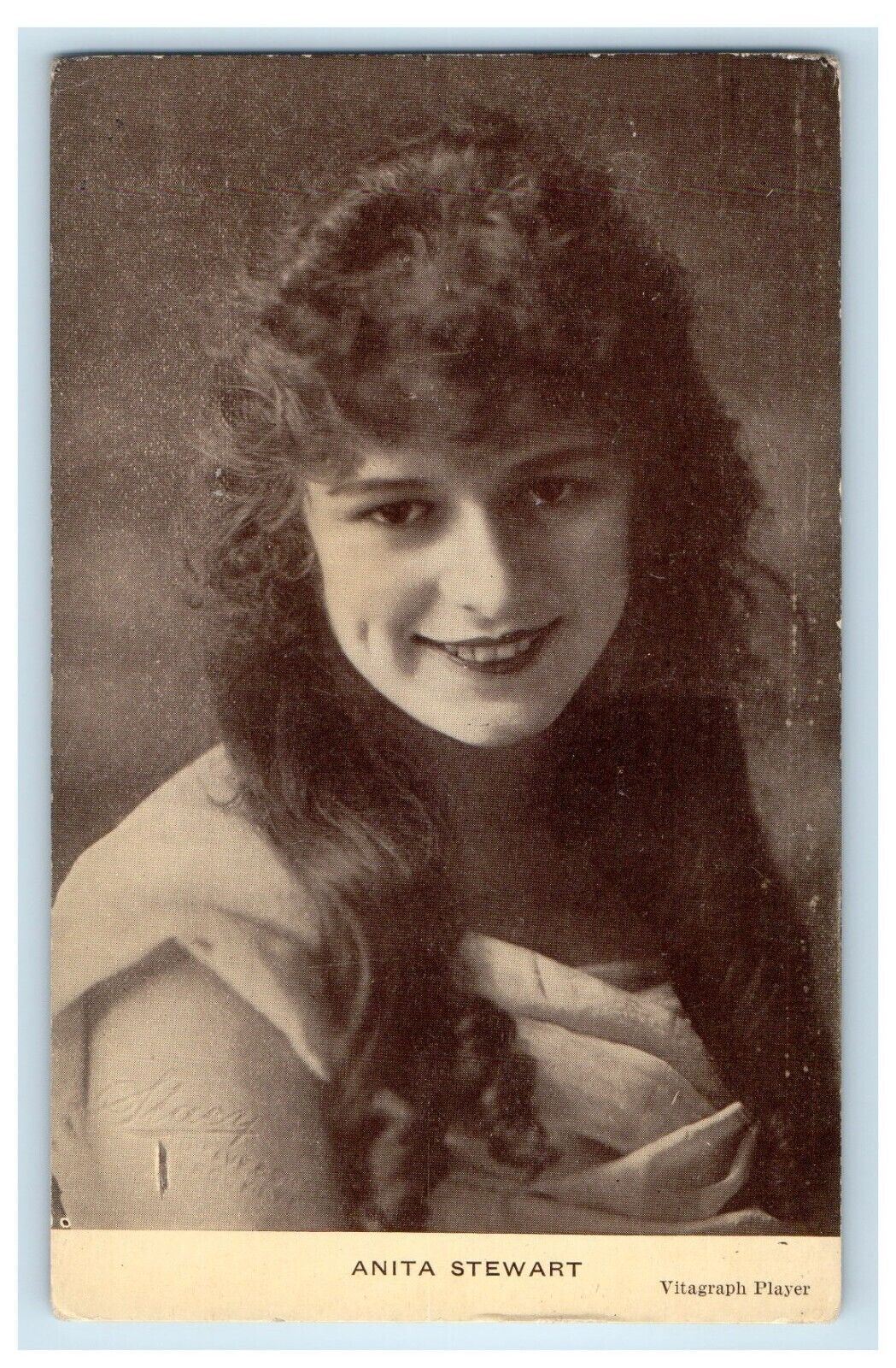 c1910\'s Anita Stewart Vitagraph Player Silent Movie Actress Antique Postcard