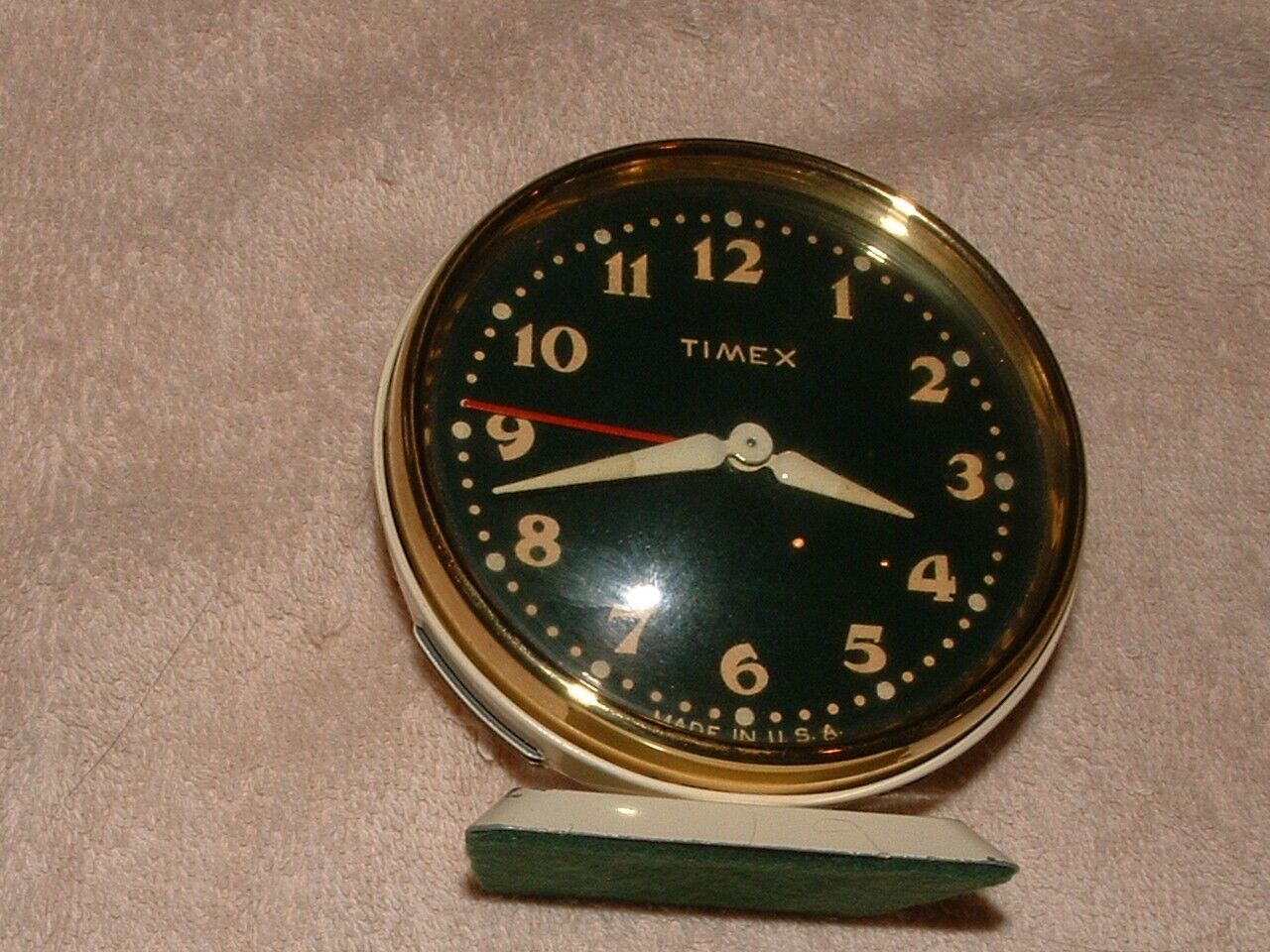 Vintage 1960\'s Timex Wind Up Alarm Clock