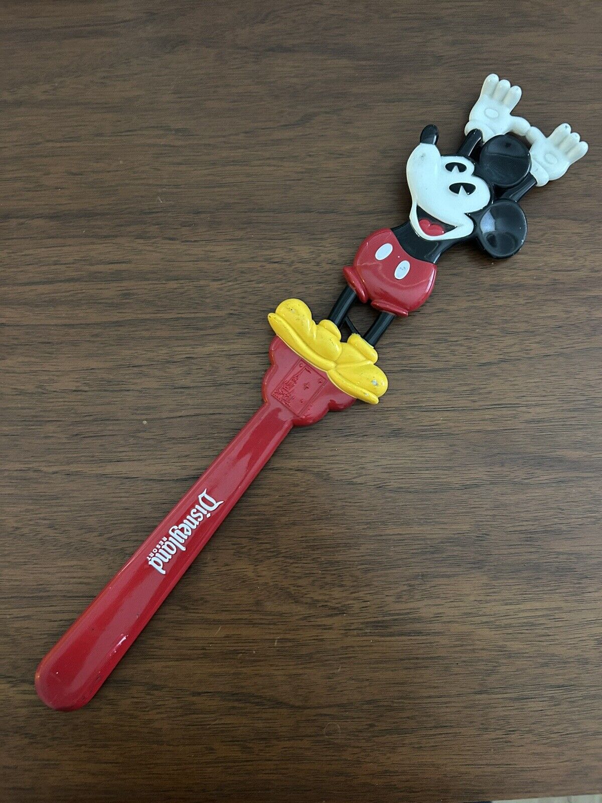 Disney Mickey Mouse Disneyland Resort Resin Plastic Back Scratcher