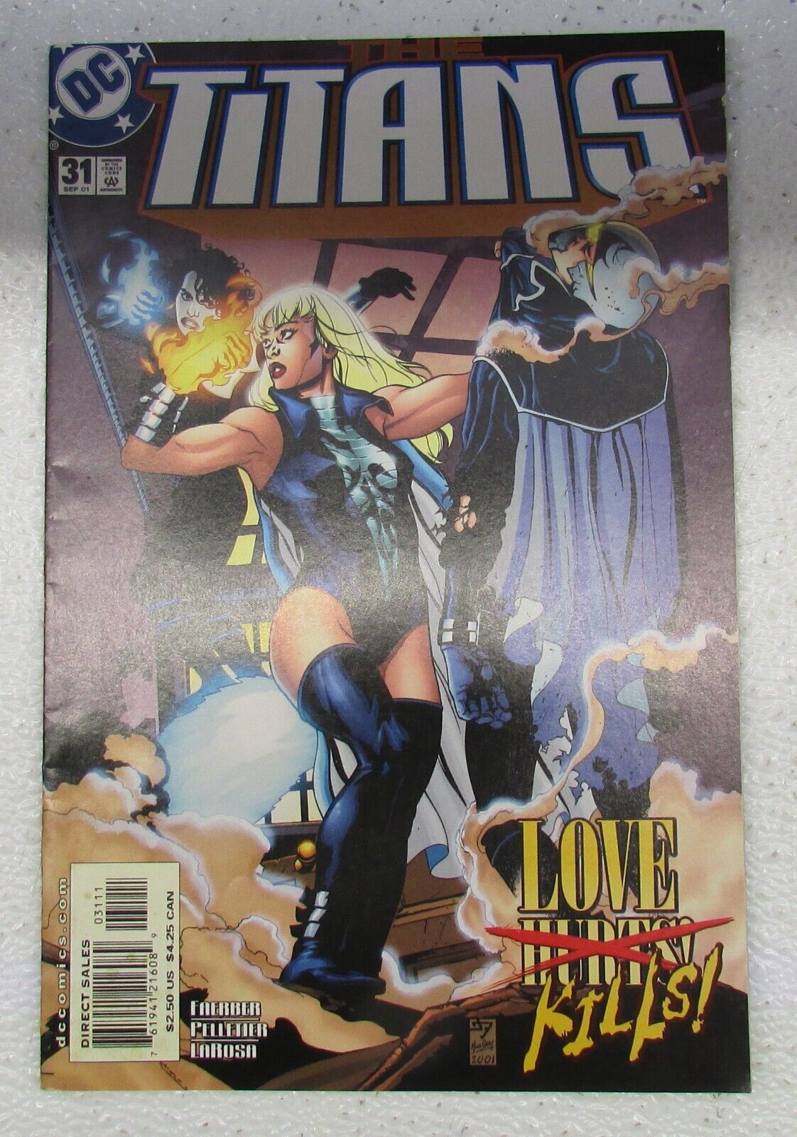 Vintage DC Comics #31 September 2001 The Titans Comic Book