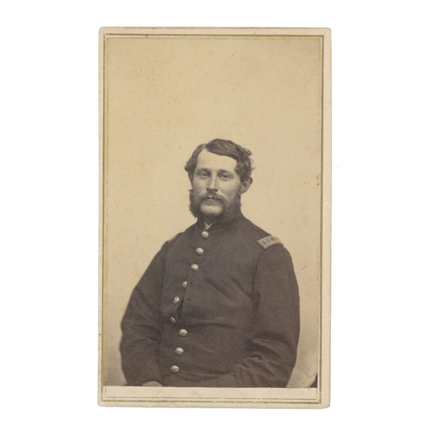 Civil War CDV of Unidentified Union Captain