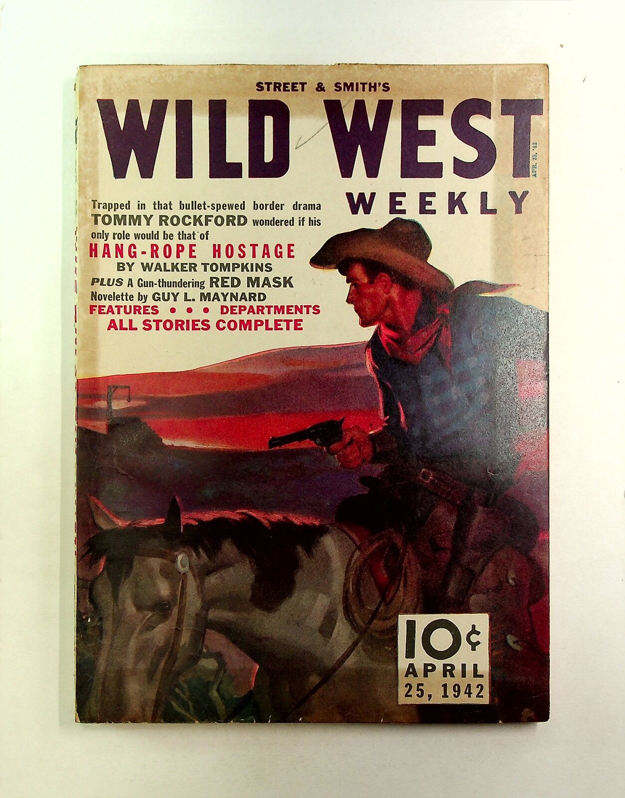 Wild West Weekly Pulp Apr 25 1942 Vol. 153 #6 GD/VG 3.0