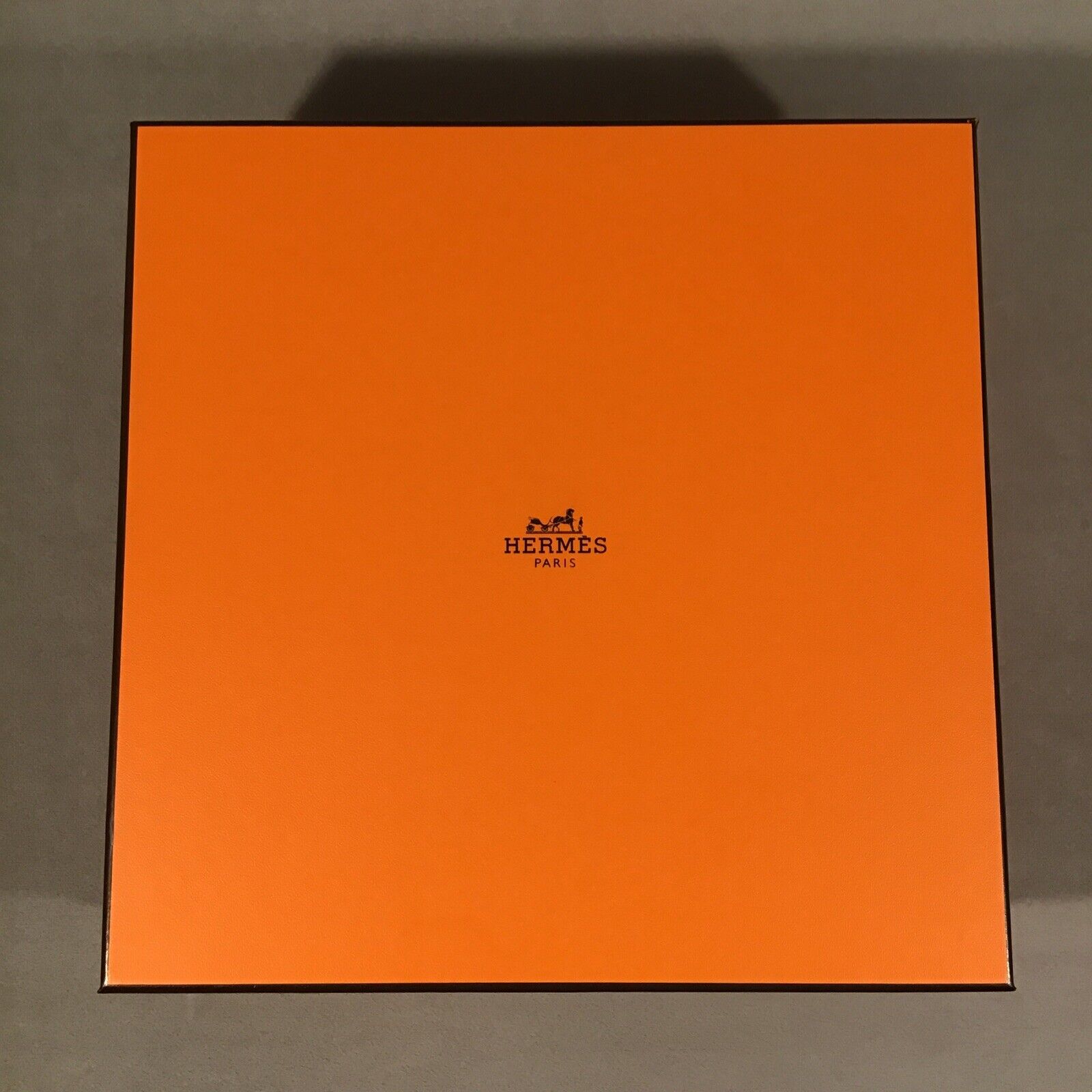 PV06737 Authentic Orange HERMES Empty Storage / Gift Box - 10\