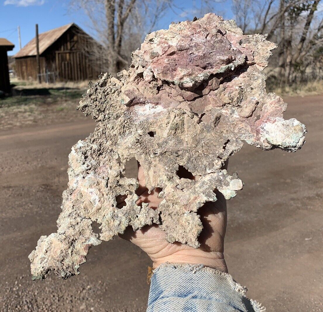 ☘️RR⚒: Arizona Native Copper Ray Mine, Kearny Az. 3.5 Lb