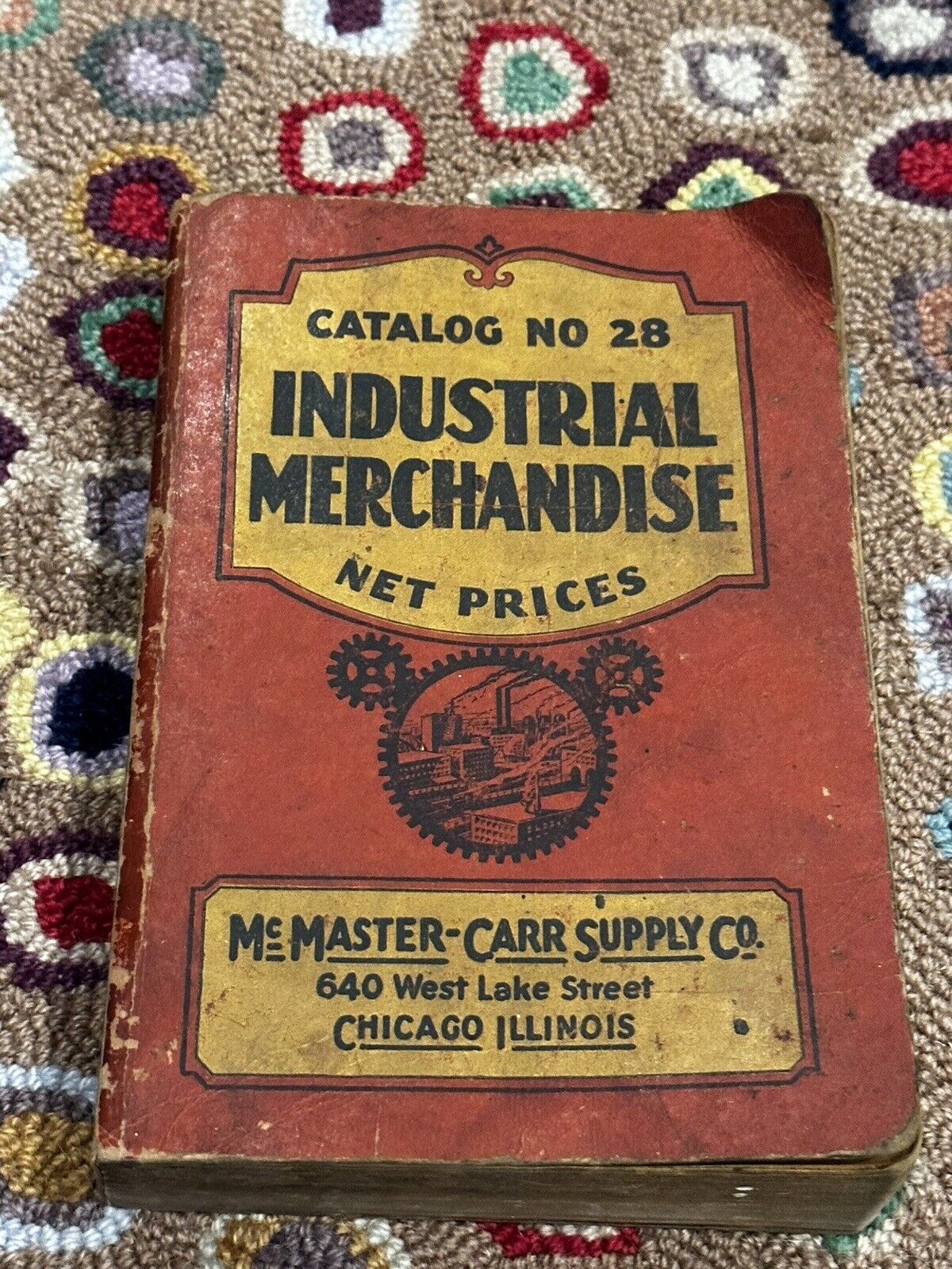 MCMASTER -CARR SUPPLY CO CHICAGO ILL CATALOG 28 1928 INDUSTRIAL MDSE.  WOW