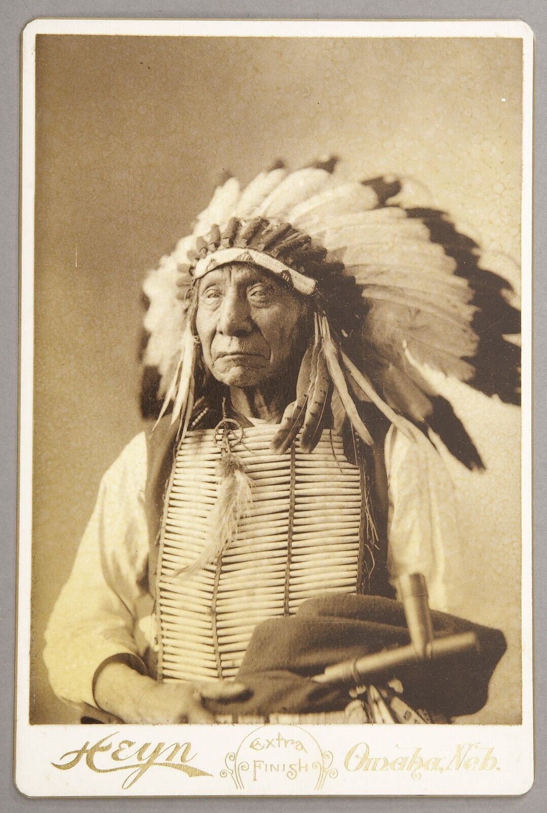 Native Indian Chief Red Cloud Photo Old 8 x 10 Photo Rare Find