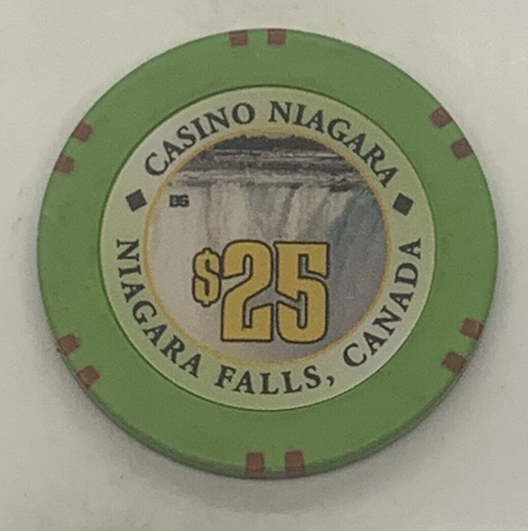 Casino Niagara Fallsview $25 Chip - Niagara Falls Ontario Canada 2004