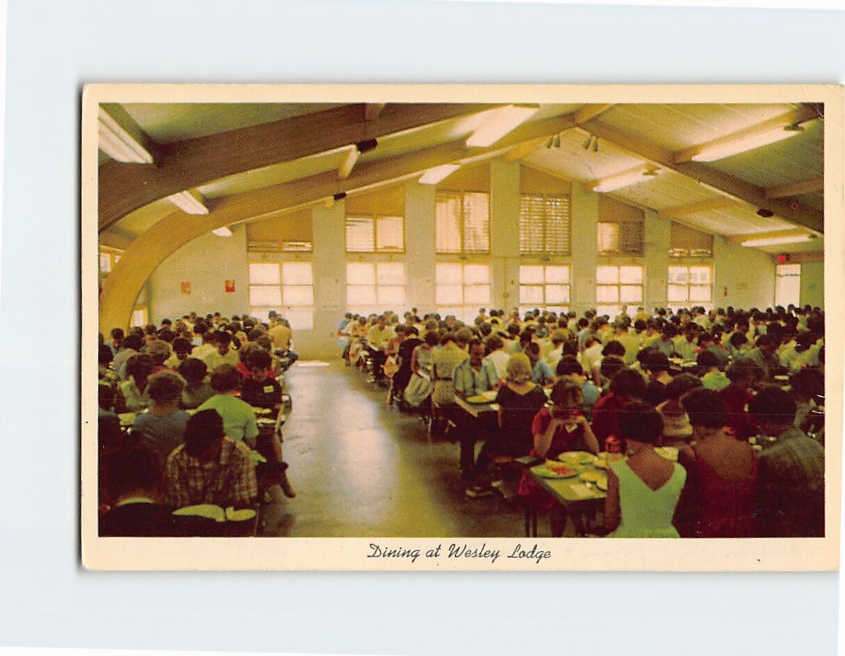 Postcard Dining at Wesley Lodge Lakeside Ohio USA