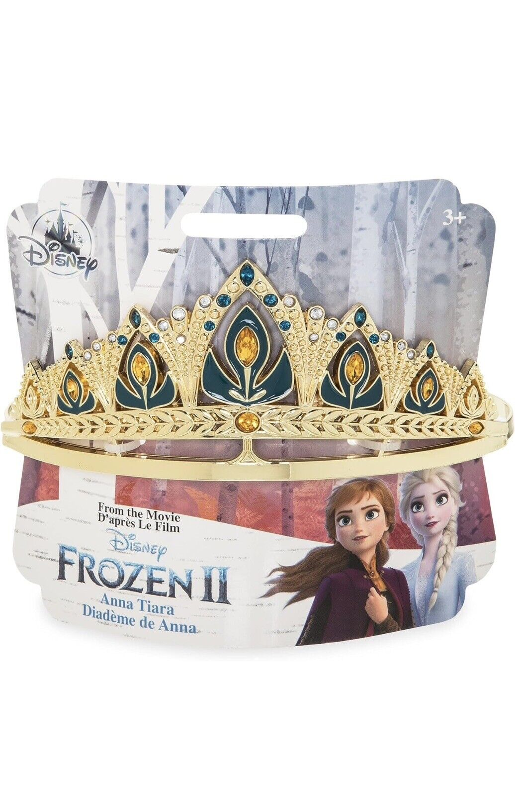 Disney Store Disney Frozen QUEEN ANNA Metal Tiara Crown- NEW