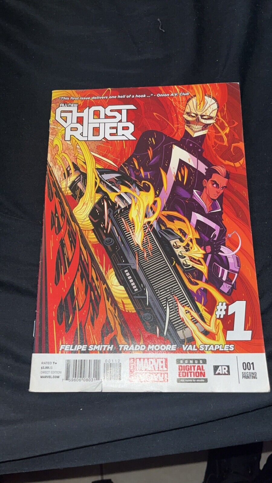 All-New Ghost Rider #1 (Marvel, 2014) 1st Appearance of Robbie Reyes CGC 9.8