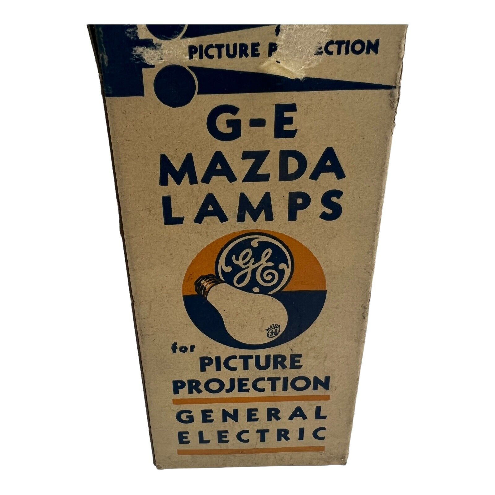 GE Mazda Lamps for Picture Projection 120V 750W T12 Bulb Code 750t12 Vintage