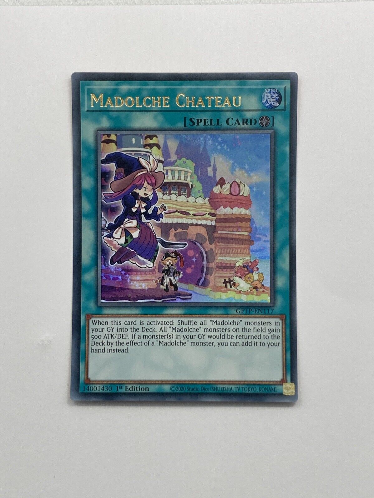 GFTP-EN117 Madolche Chateau | 1st Edition Ultra Rare | YuGiOh Trading Card TCG