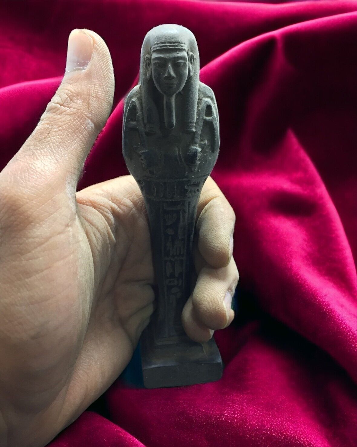 Rare Egyptian Servant Egyptian Pharaonic Ancient Ushabti Statue BC Shabti BC