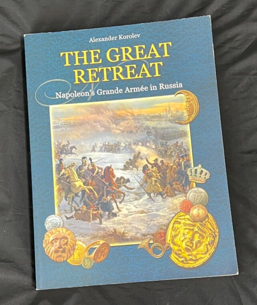 The Great Retreat Napoleonic button reference book by Korolev