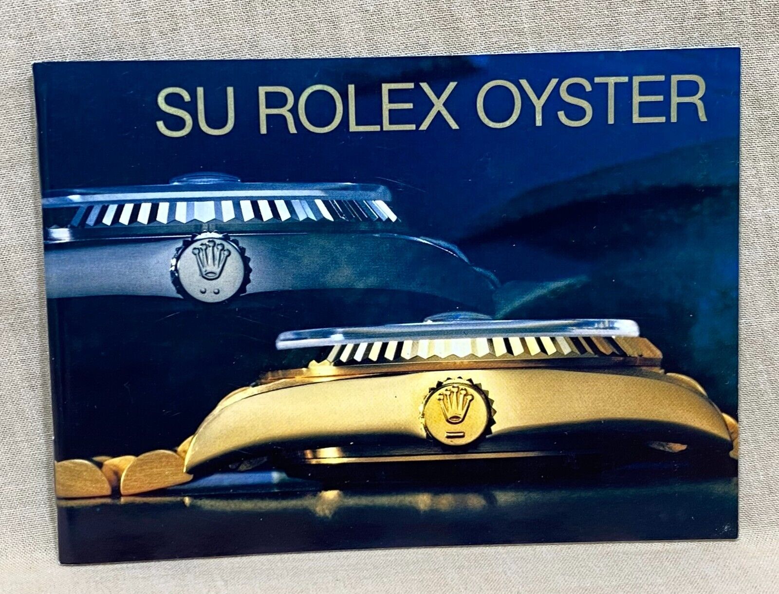 Su ROLEX Oyster Booklet 1988 Spanish 16760 16753 18038 16800 16750 16710 16610 /