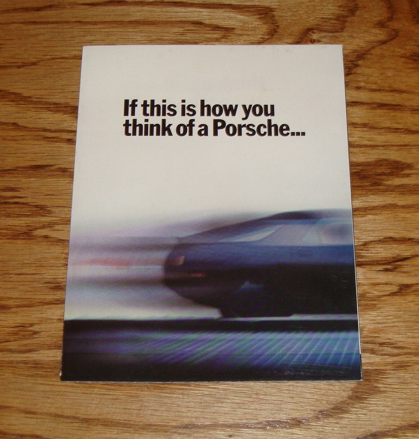 Original 1985 Porsche 928S Foldout Sales Brochure 85