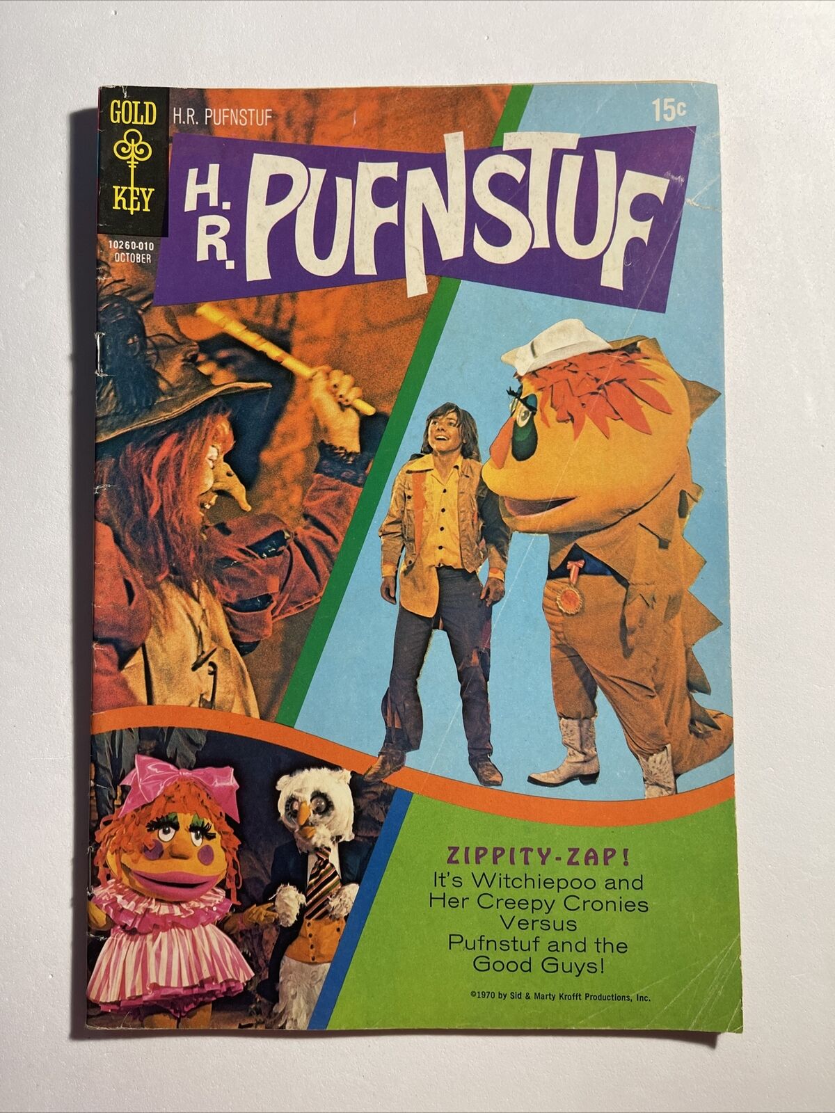 H.R. PUFNSTUF #1 1970 Gold Key Comics Sid & Marty Krofft (First Issue)
