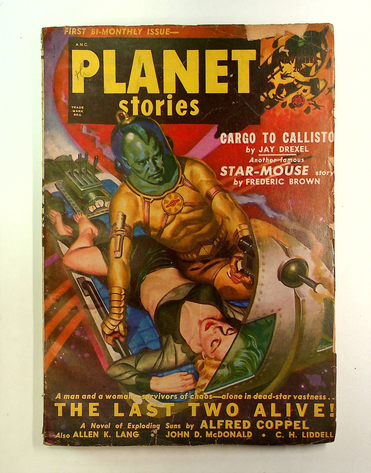 Planet Stories Pulp Nov 1950 Vol. 4 #9 GD