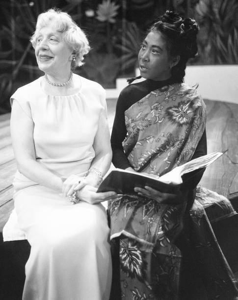 Dame Edith Evans and Mona Hammond who both star in the play Bl- 1968 Old Photo 1