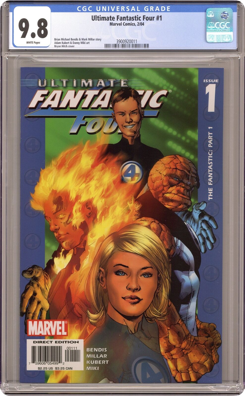 Ultimate Fantastic Four #1 CGC 9.8 2004 3900920011