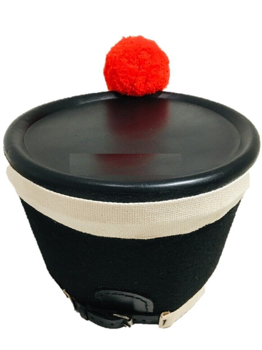 DGH® Napoleonic  White Shako Hat 3rd EME+Red Pompom 1806 Model ASA