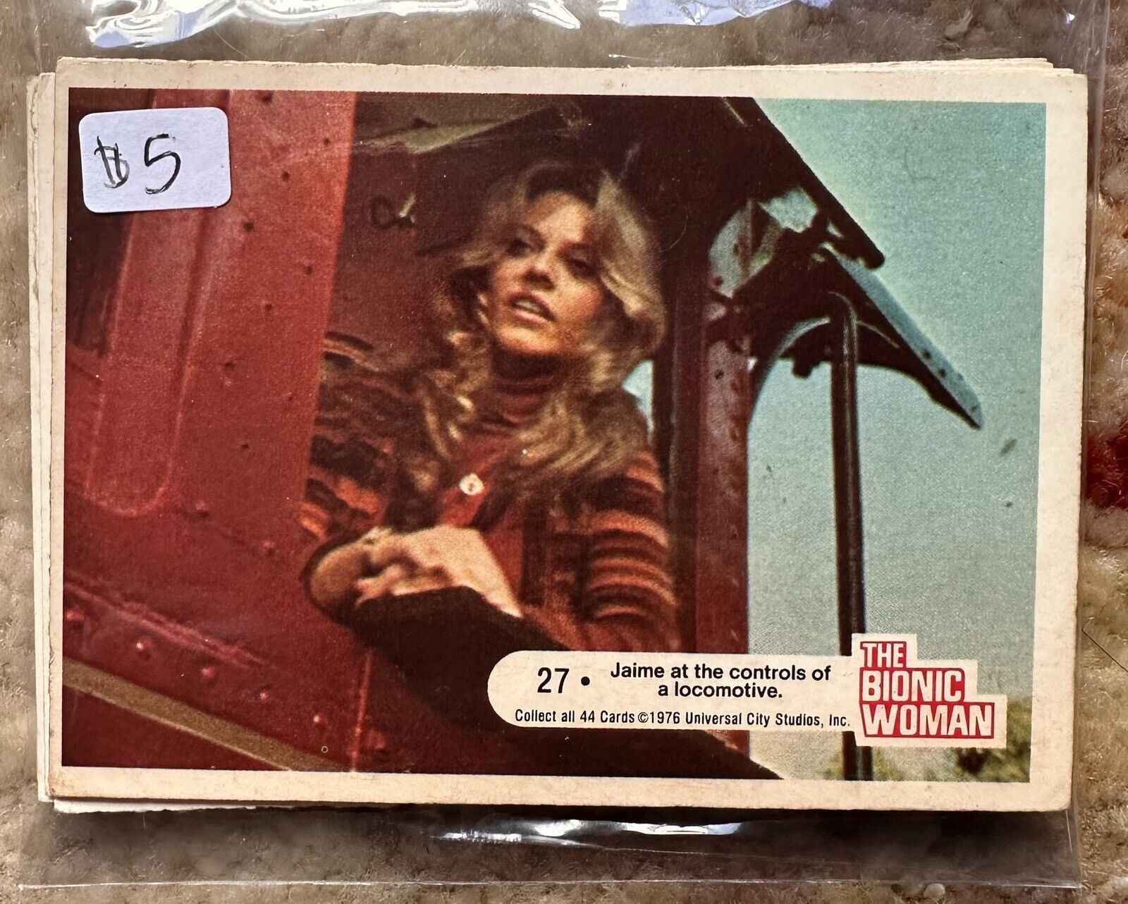 1976 Donruss Bionic Woman Vintage Trading Cards (10)
