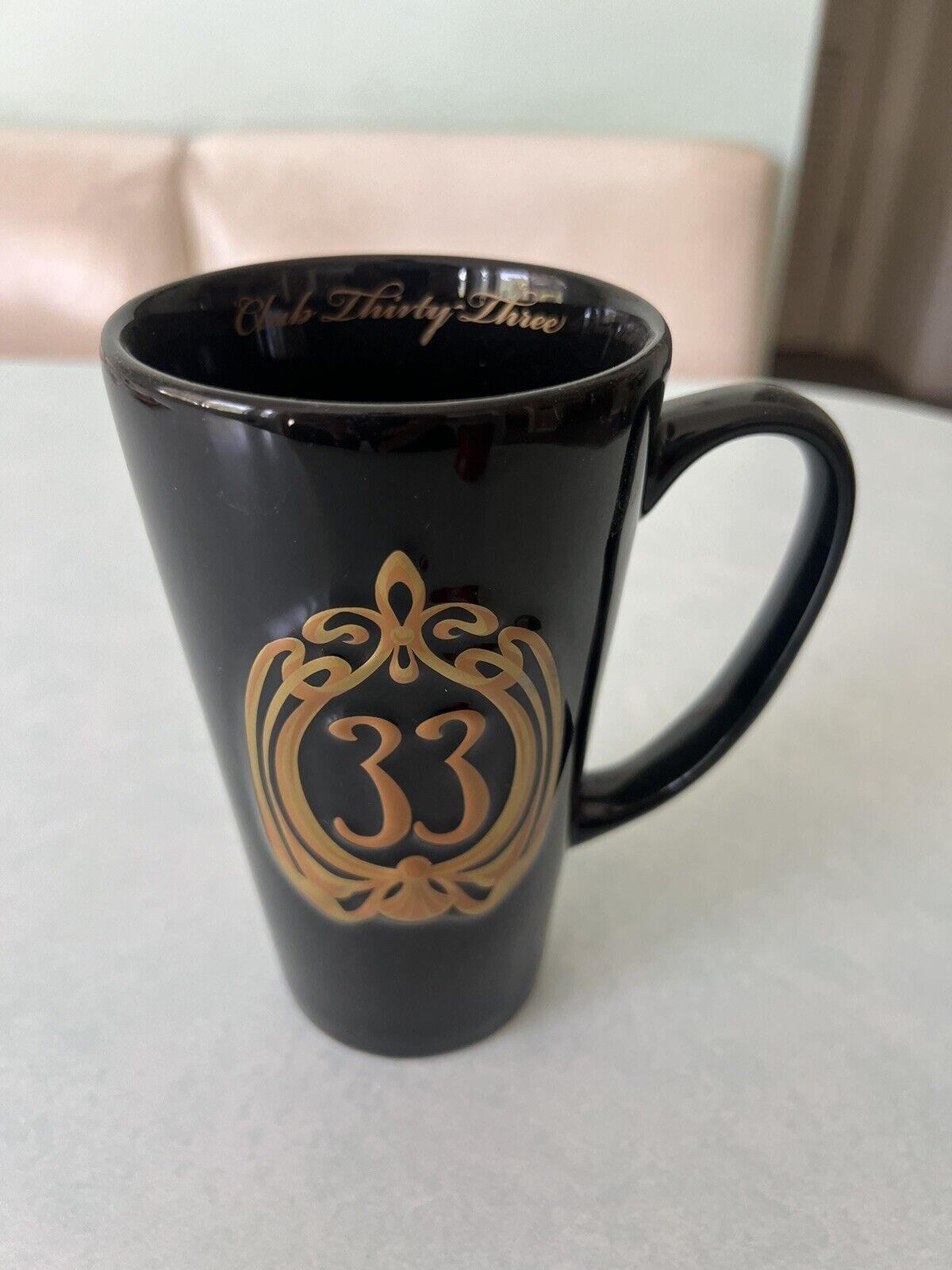 Disneyland Club 33 Logo Coffee Mug Cup