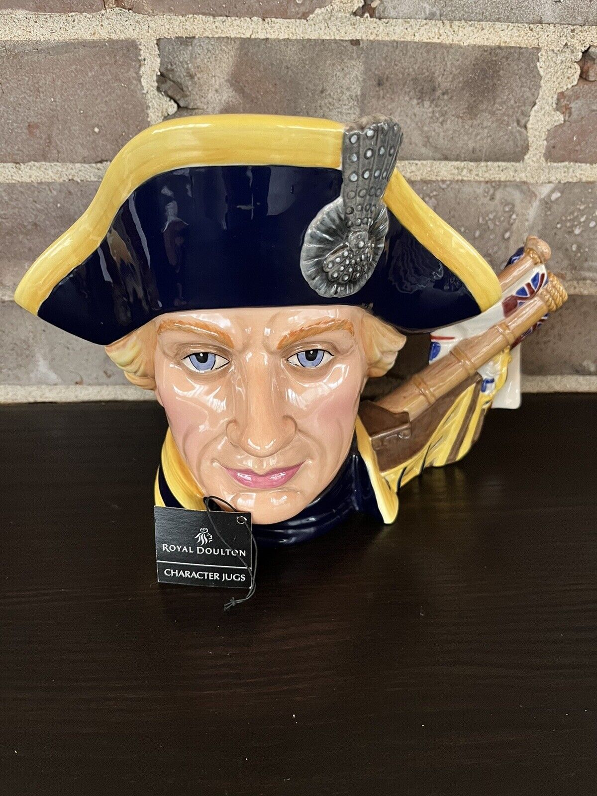 2005 Royal Doulton Lord Horatio Nelson Character Jug of the Year w/ papers Toby