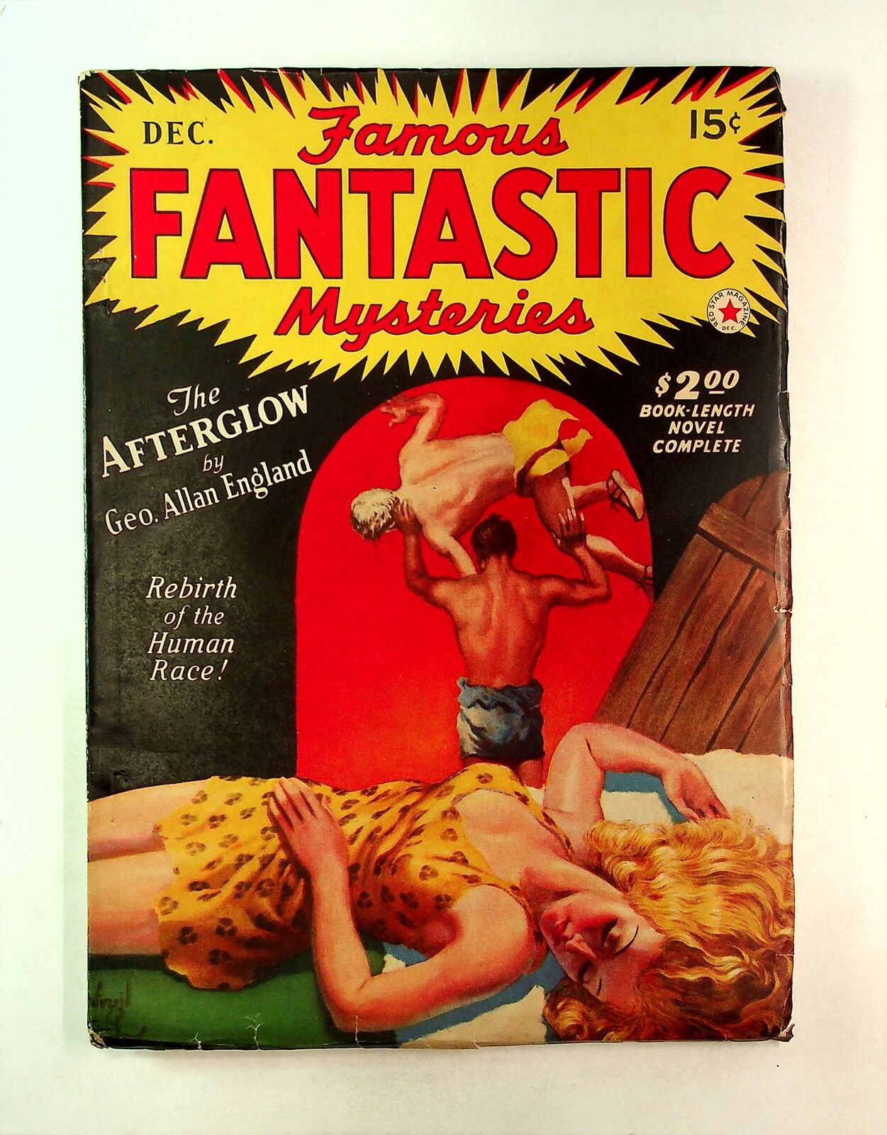 Famous Fantastic Mysteries Pulp Dec 1941 Vol. 3 #5 FN