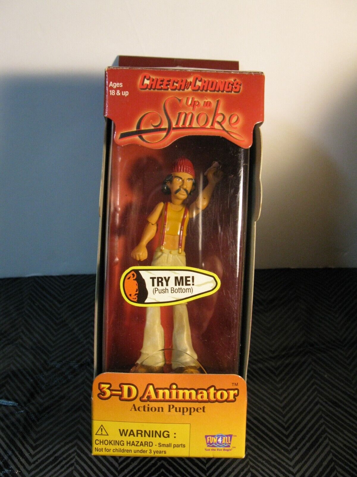 UP IN SMOKE CHEECH ACTION PUPPET