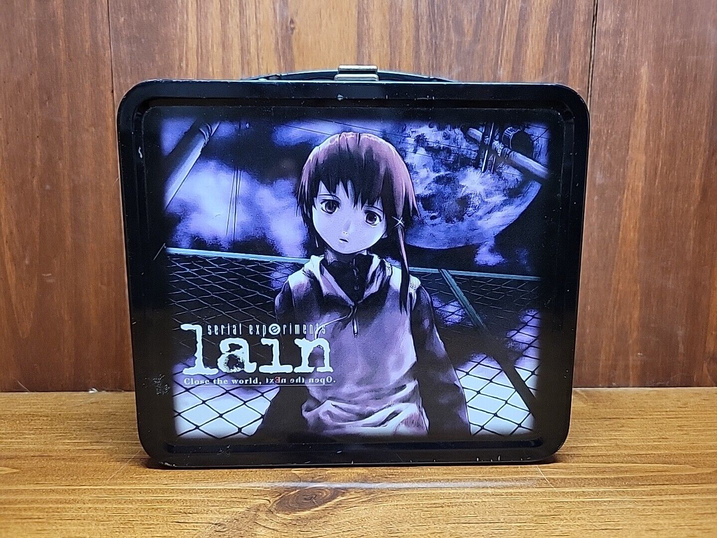 Serial Experiments Lain - Limited Metal Tin Lunch Box - Anime - 1998