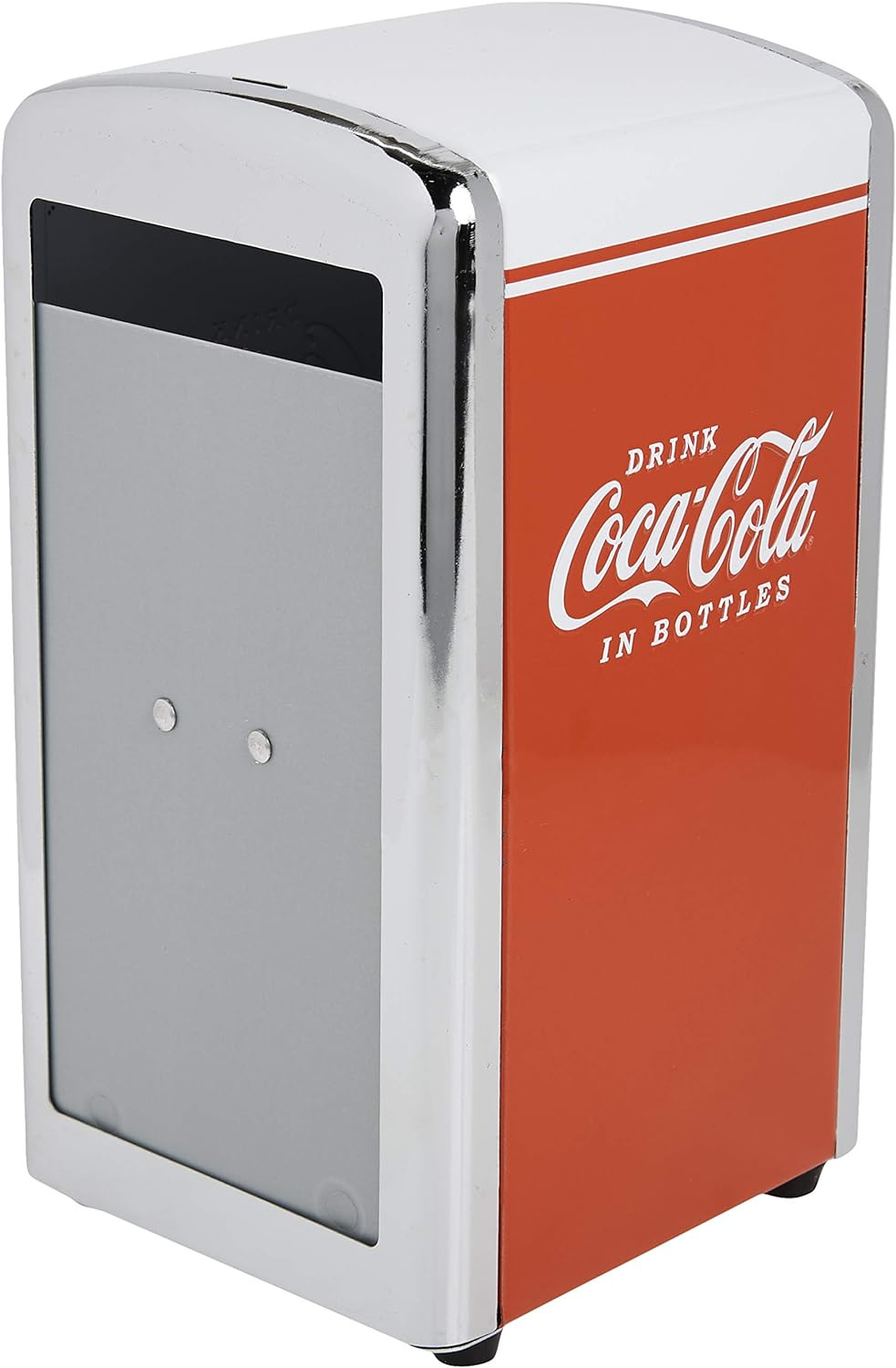 Coca-Cola CC342 Drink Coca-Cola Napkin Dispenser,Red,Small