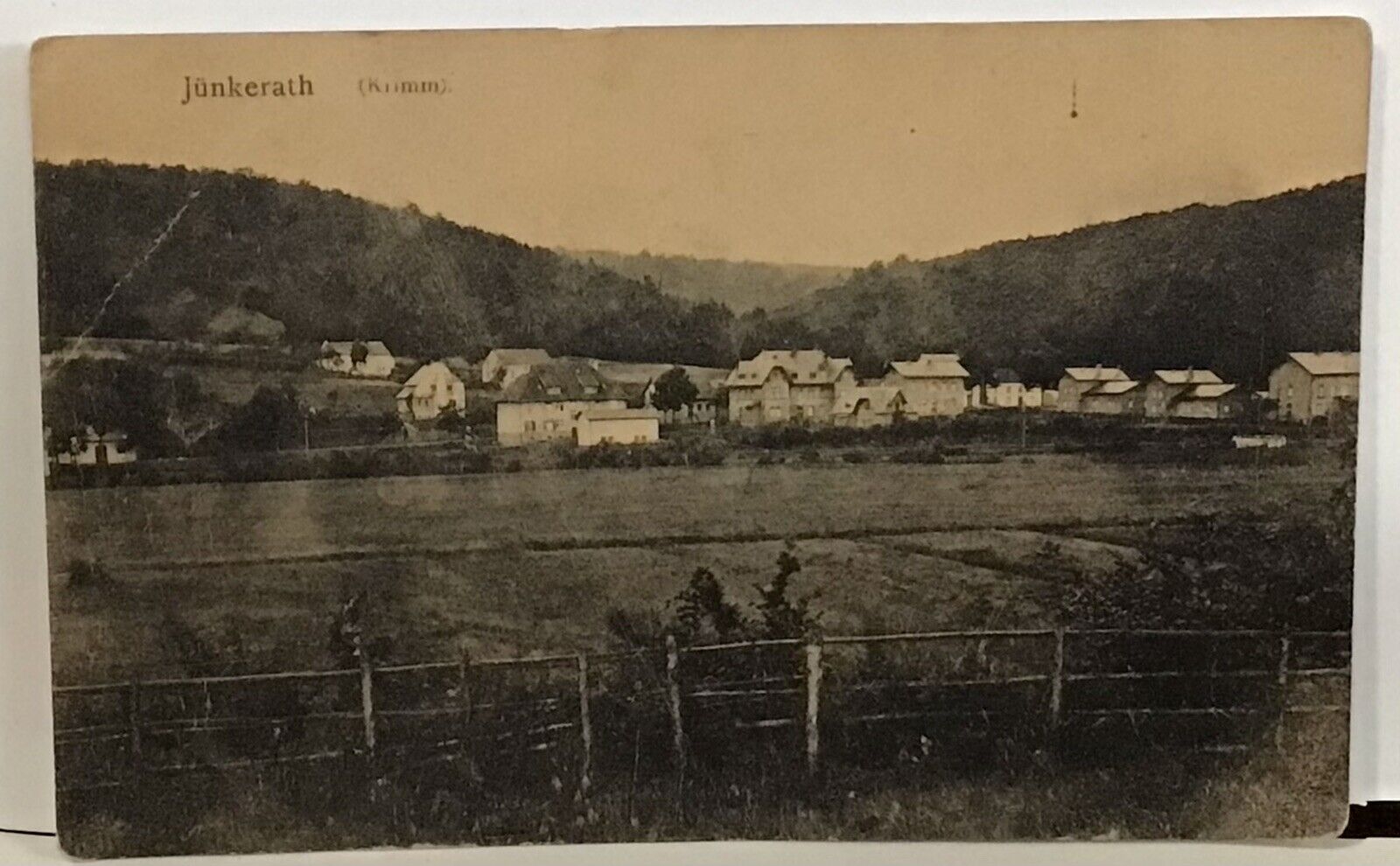Vintage 1900s Used Jünkerat postcard